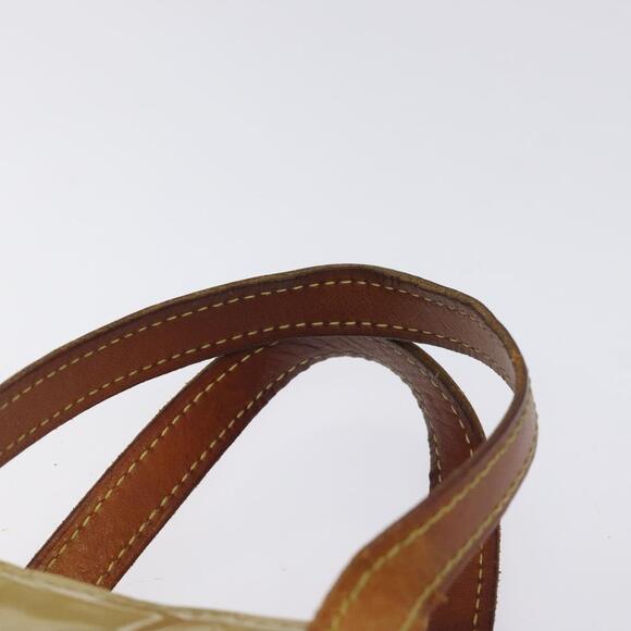 LOUIS VUITTON Monogram Vernis Reade PM Hand Bag Beige M91334 - Picture 8 of 12